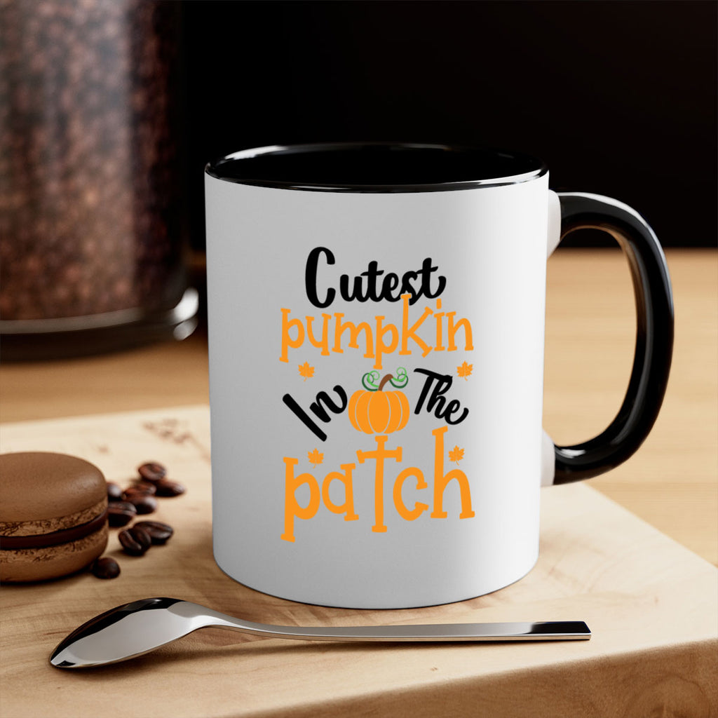 Cutestpumpkininthepatch 66#- fall-Mug / Coffee Cup