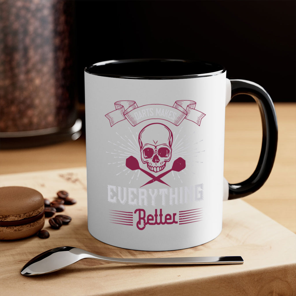 Darts Makes Everything Better 2331#- darts-Mug / Coffee Cup