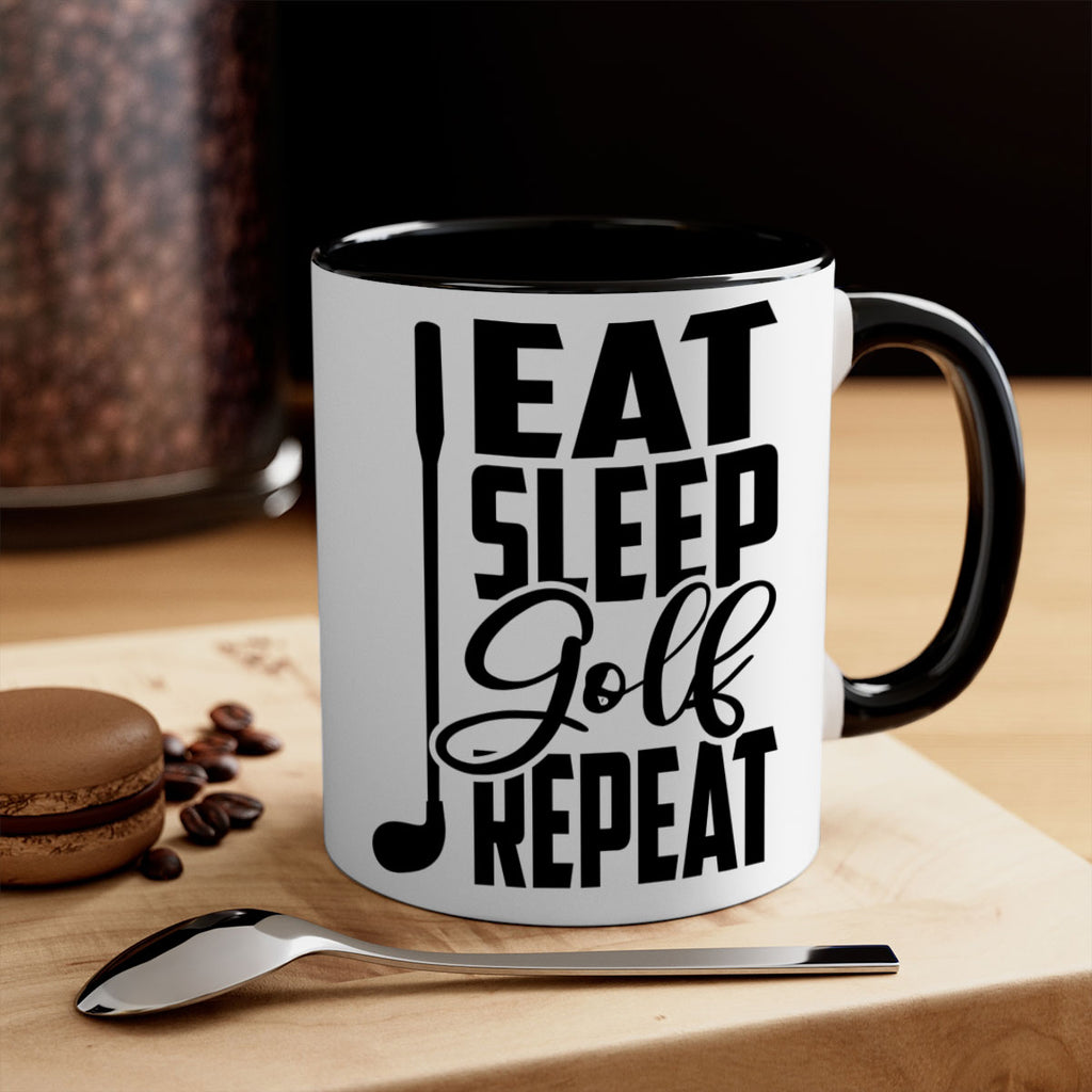 Eat Sleep Golf Repeat 1312#- golf-Mug / Coffee Cup