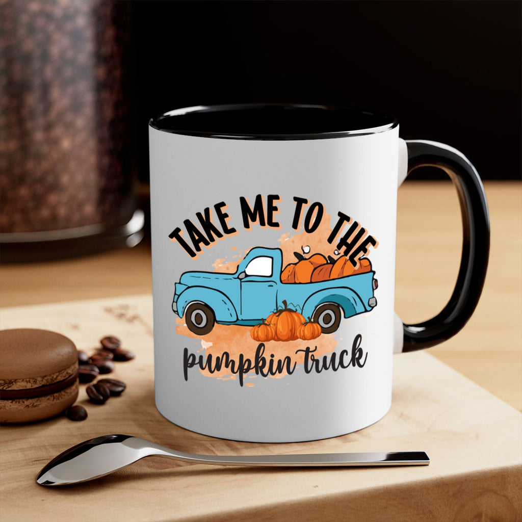 Fall Pumpkin Truck 128#- fall-Mug / Coffee Cup