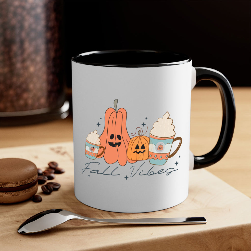 Fall Vibes 141#- fall-Mug / Coffee Cup