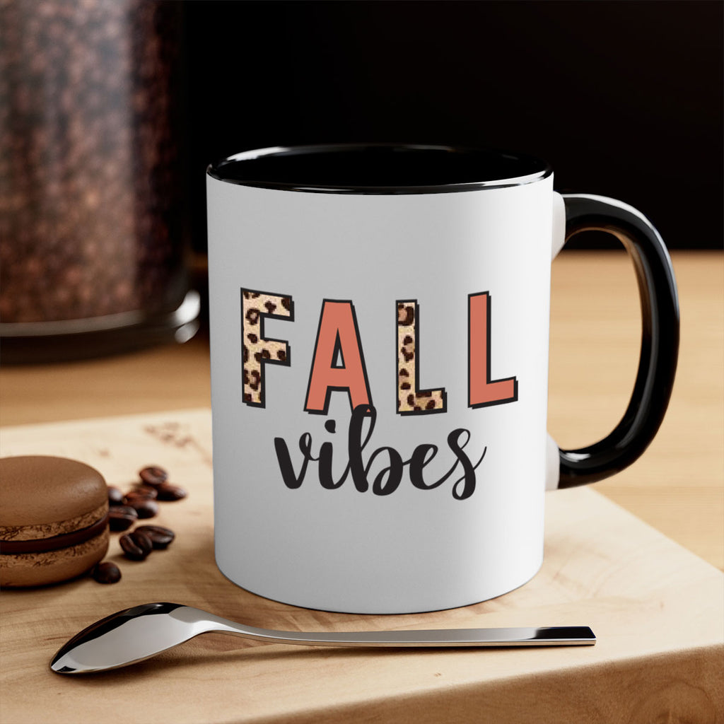 Fall Vibes 143#- fall-Mug / Coffee Cup