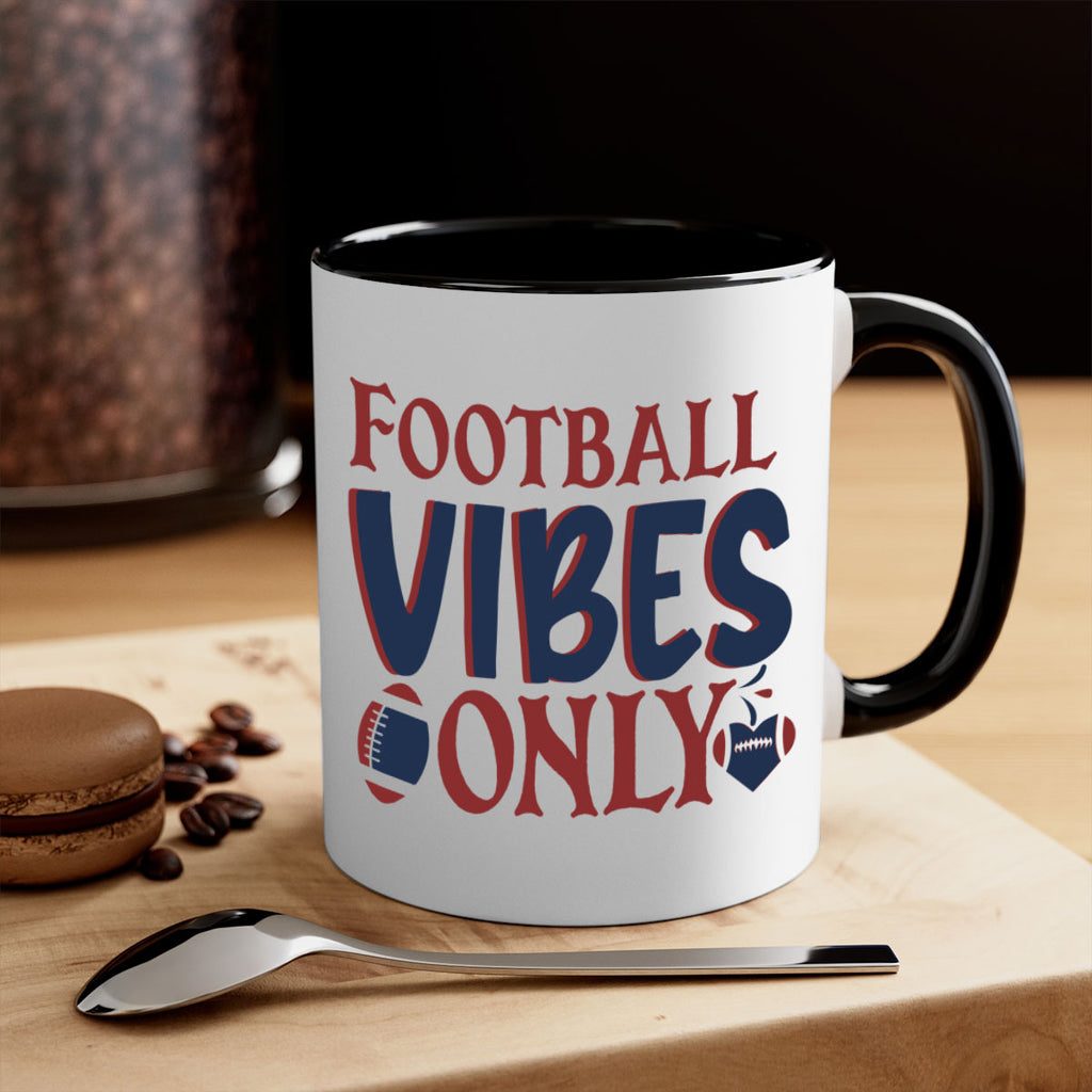 Football vibes only 1543#- football-Mug / Coffee Cup