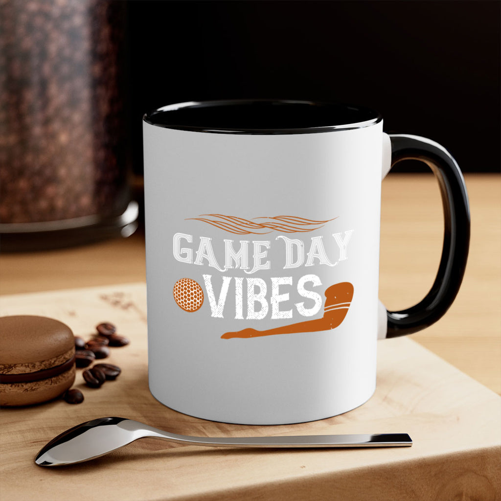 Game day vibes 1222#- football-Mug / Coffee Cup