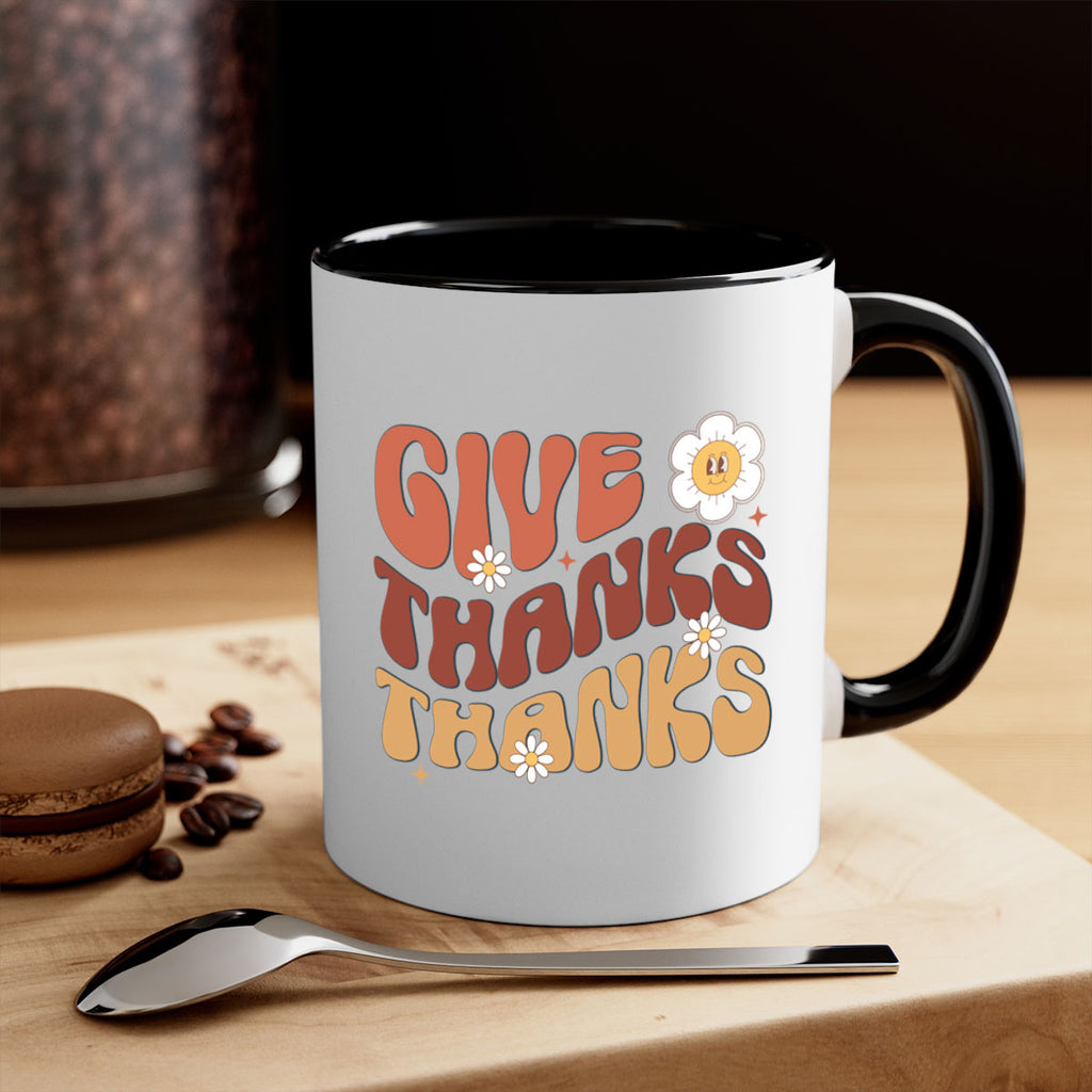 Give Thanks 196#- fall-Mug / Coffee Cup