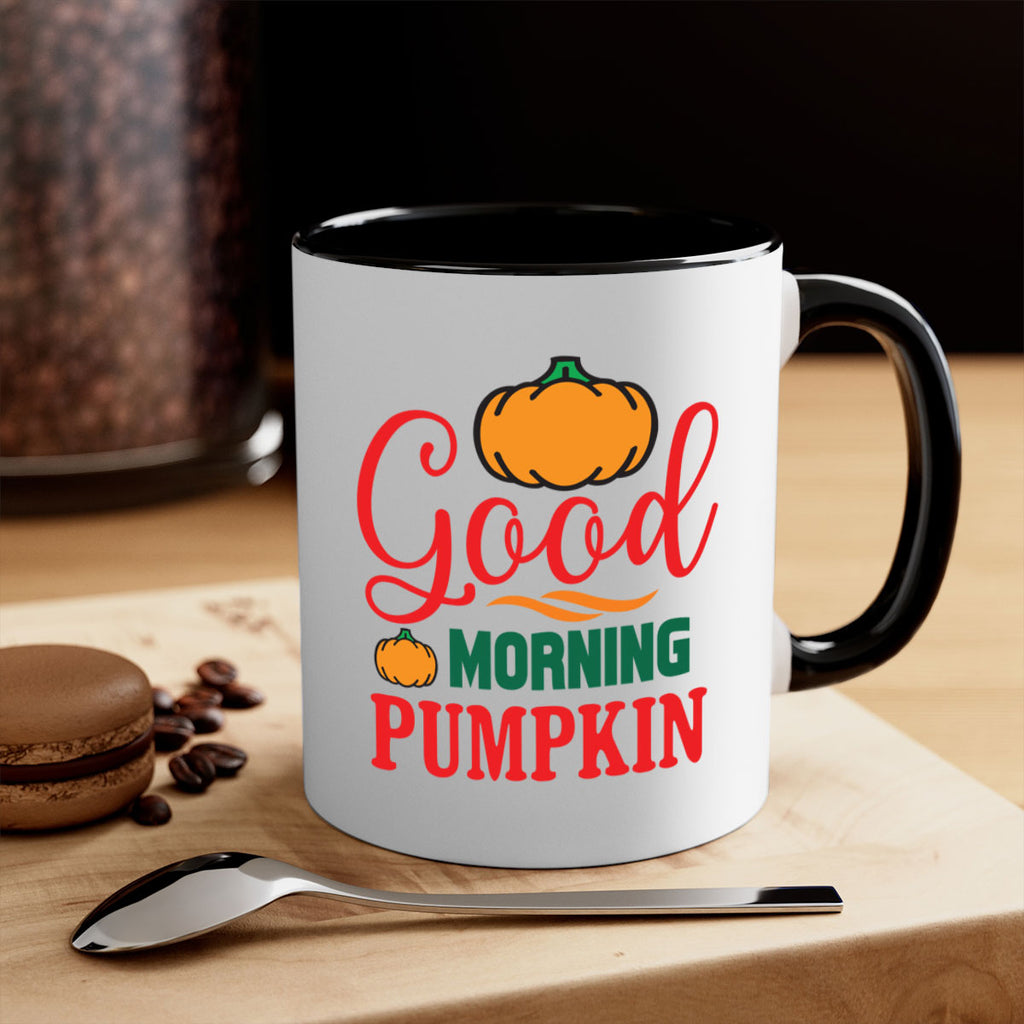 GoodMorningPumpkin 211#- fall-Mug / Coffee Cup