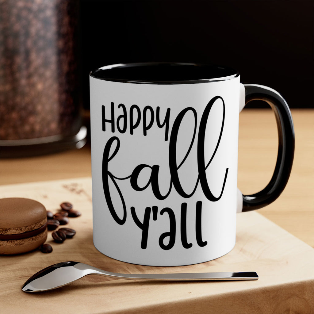 Happy Fall Y all 224#- fall-Mug / Coffee Cup