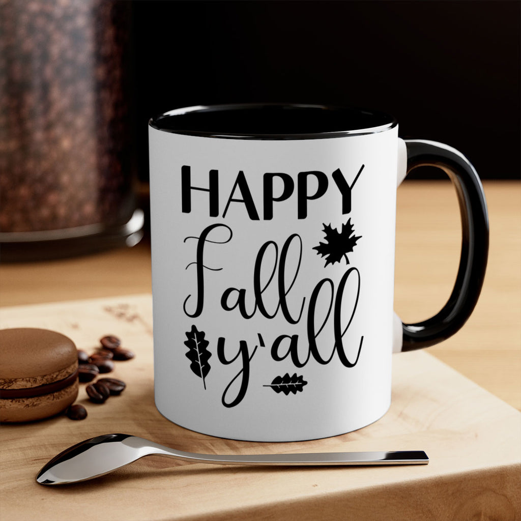 Happy Fall Y all 225#- fall-Mug / Coffee Cup