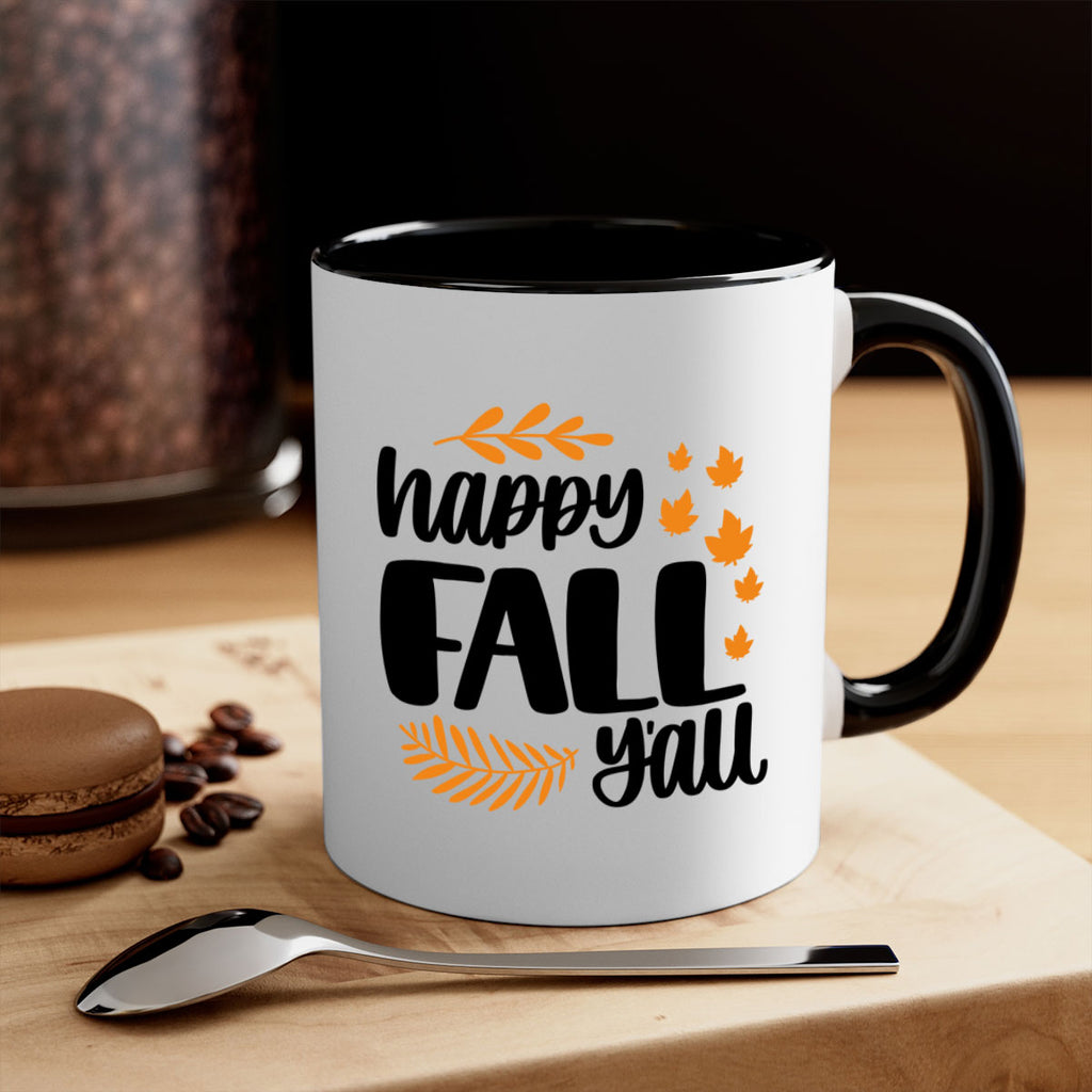 Happy Fall Yall 490#- fall-Mug / Coffee Cup