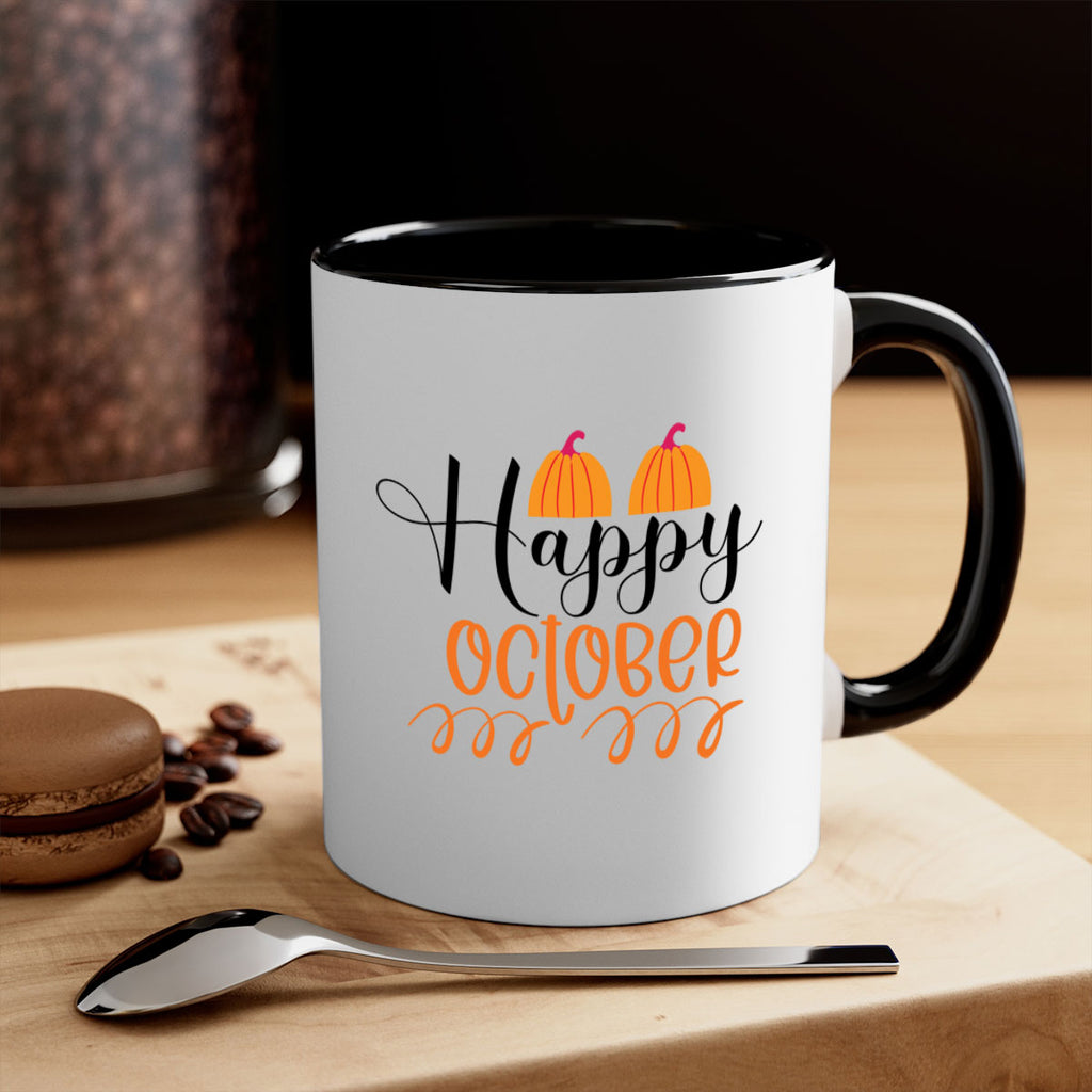 Happy October 238#- fall-Mug / Coffee Cup