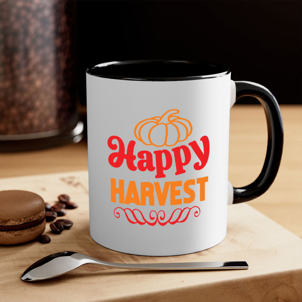 HappyHarvest 256#- fall-Mug / Coffee Cup