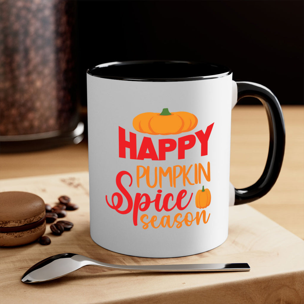HappyPumpkinSpiceSeason 259#- fall-Mug / Coffee Cup