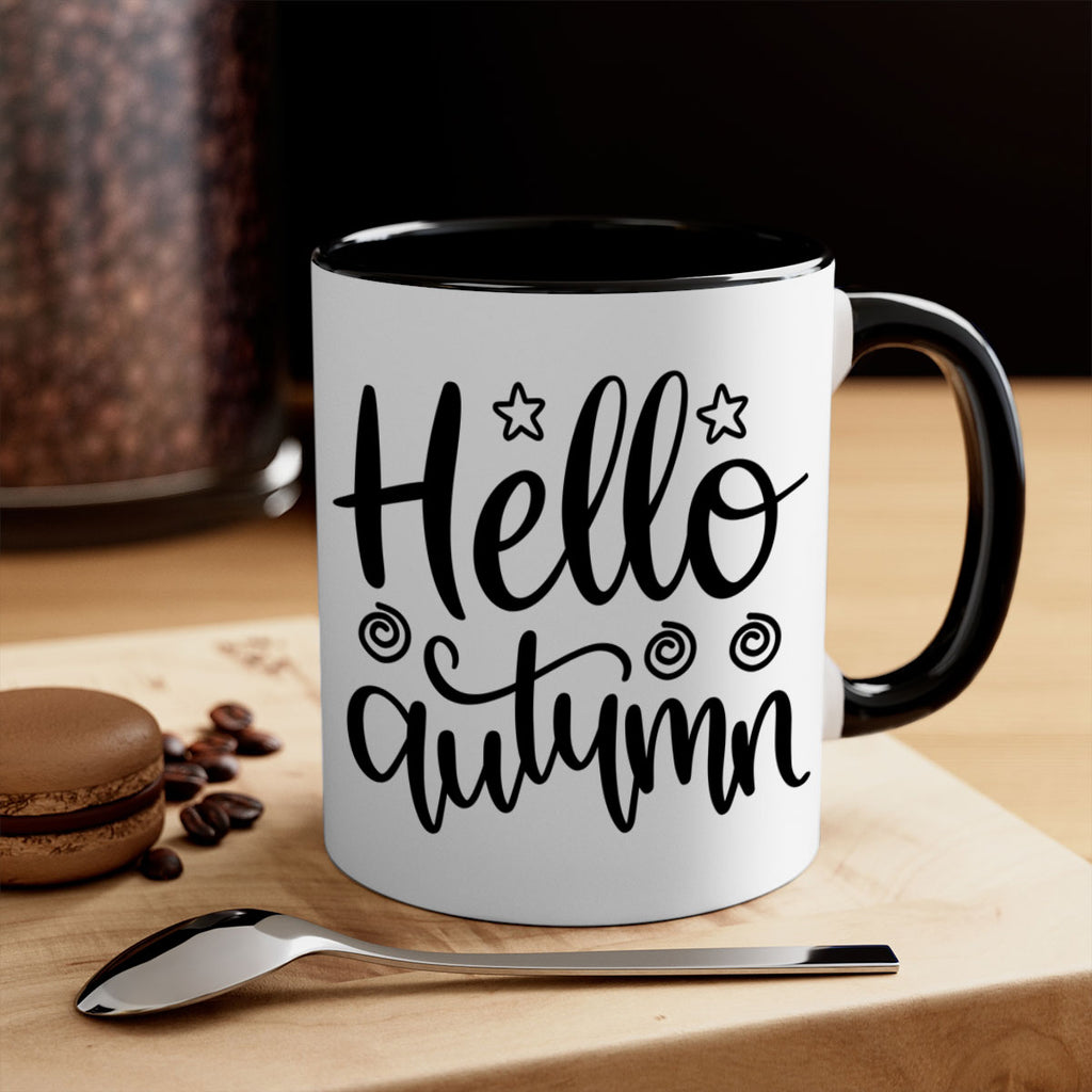 Hello Autumn 270#- fall-Mug / Coffee Cup