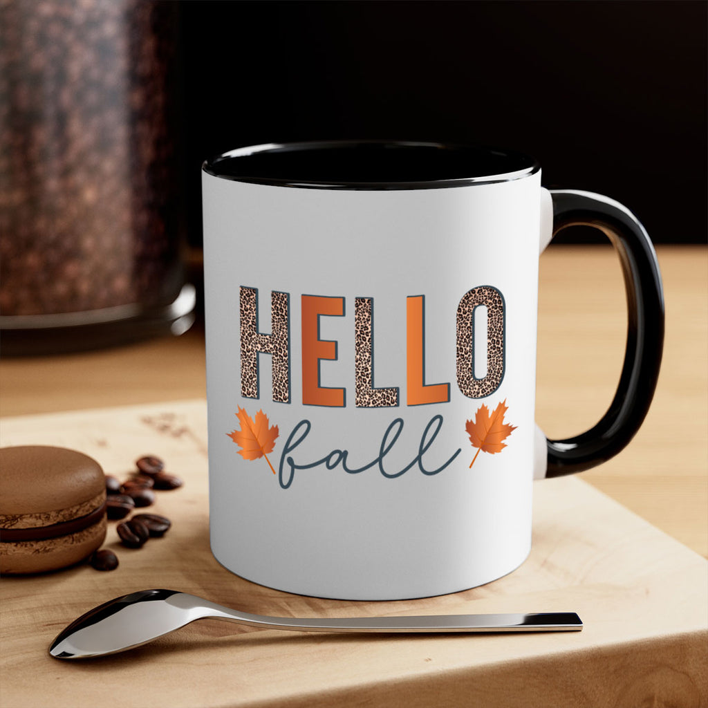 Hello Fall 272#- fall-Mug / Coffee Cup