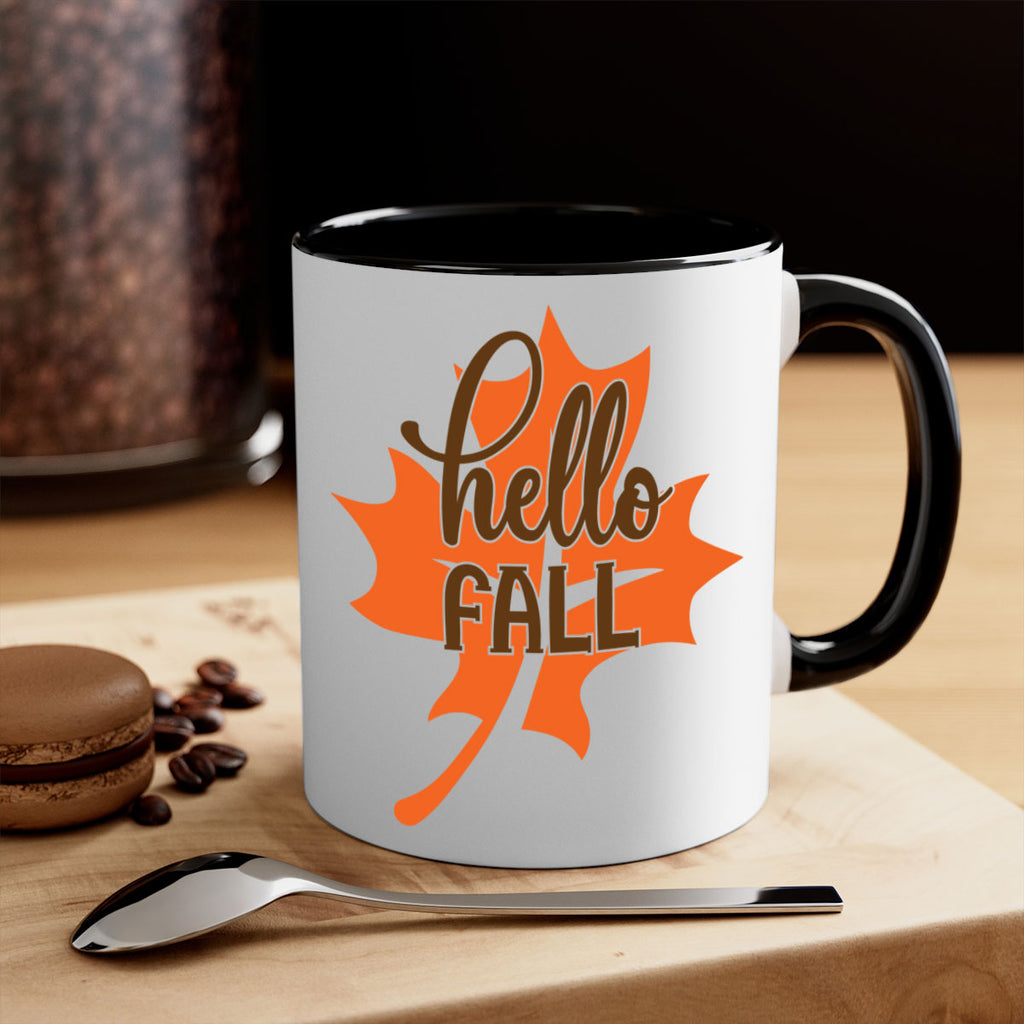Hello Fall 273#- fall-Mug / Coffee Cup
