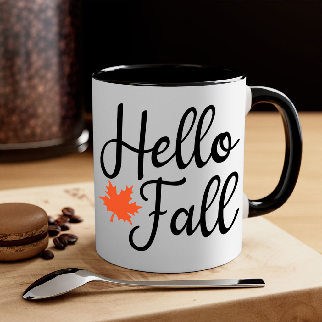 Hello Fall 274#- fall-Mug / Coffee Cup