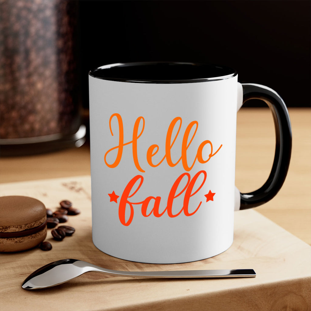 Hello Fall Design 278#- fall-Mug / Coffee Cup