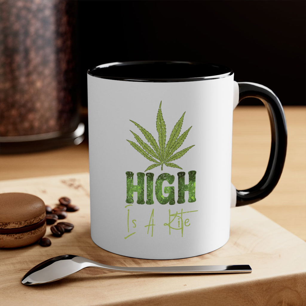 High Is A Kite Sublimation 115#- marijuana-Mug / Coffee Cup