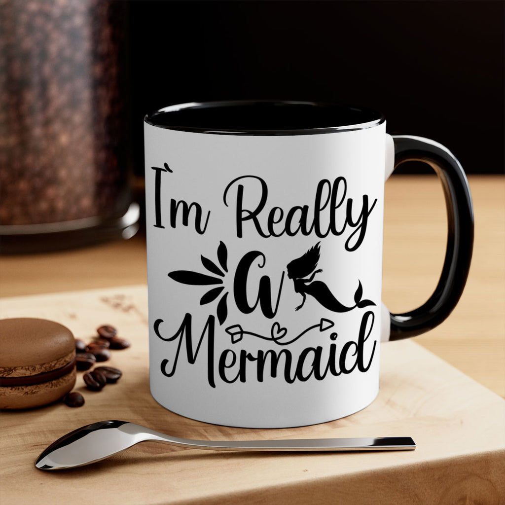 Im really a mermaid 261#- mermaid-Mug / Coffee Cup