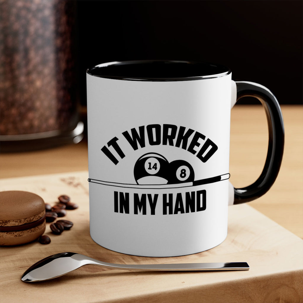 It worked in my hand 1000#- billards-Mug / Coffee Cup