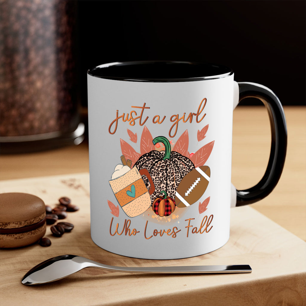 Just A Girl Who Loves Fall 384#- fall-Mug / Coffee Cup