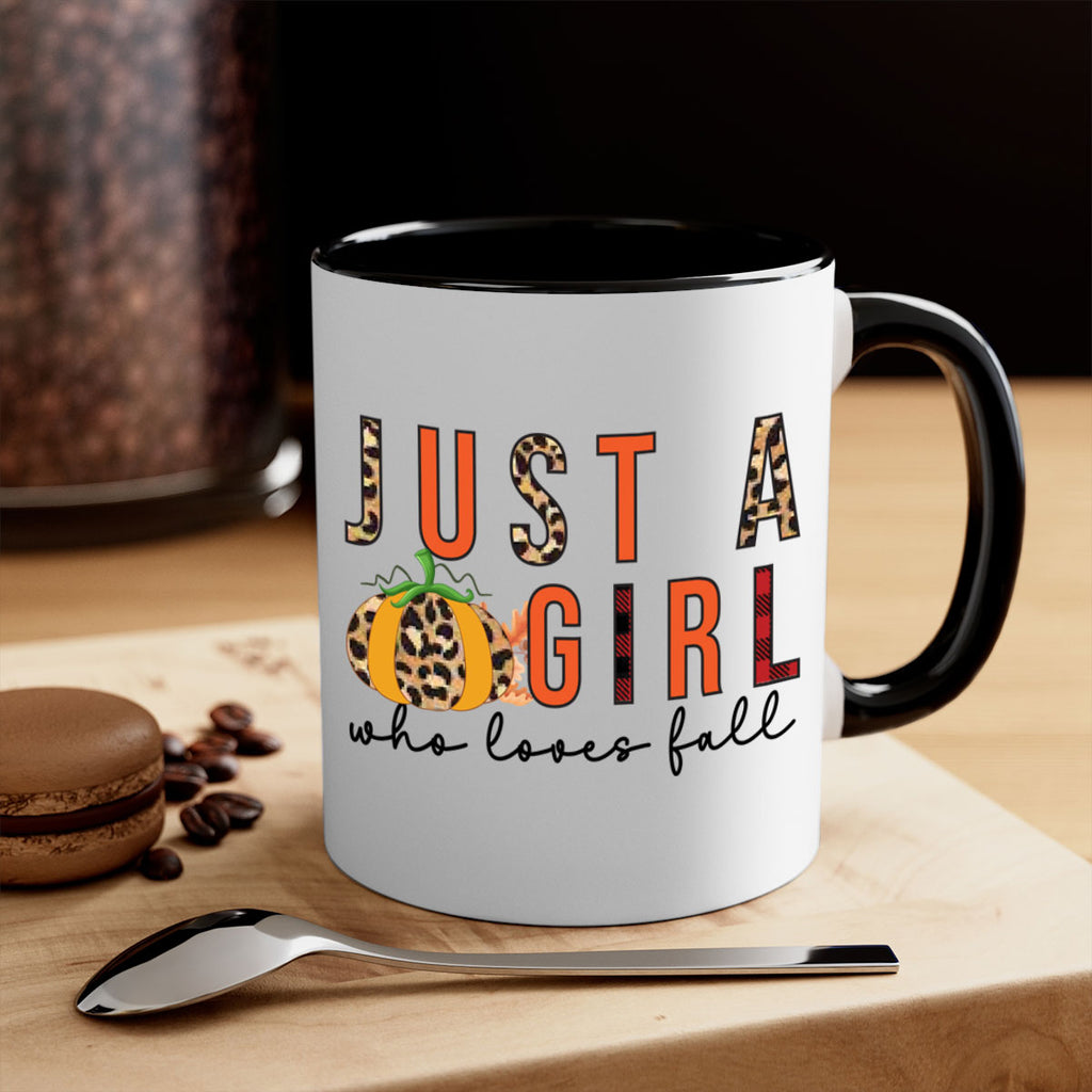 Just a Girl Who Loves Fall 382#- fall-Mug / Coffee Cup