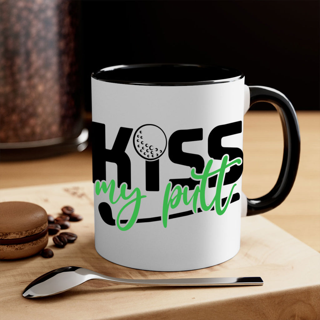 Kiss my putt 955#- golf-Mug / Coffee Cup