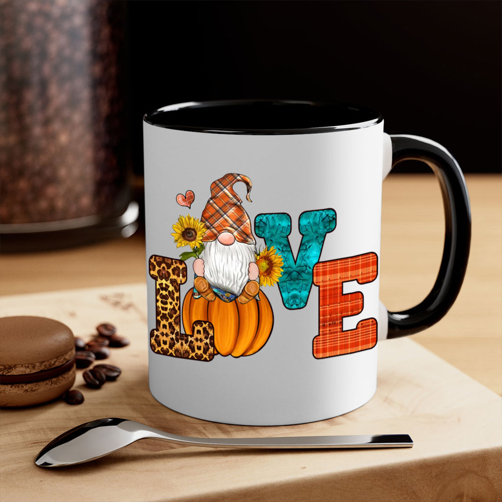 LOVEFallGnome 417#- fall-Mug / Coffee Cup