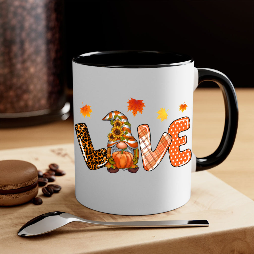 LOVEFallGnomeAutumn 416#- fall-Mug / Coffee Cup
