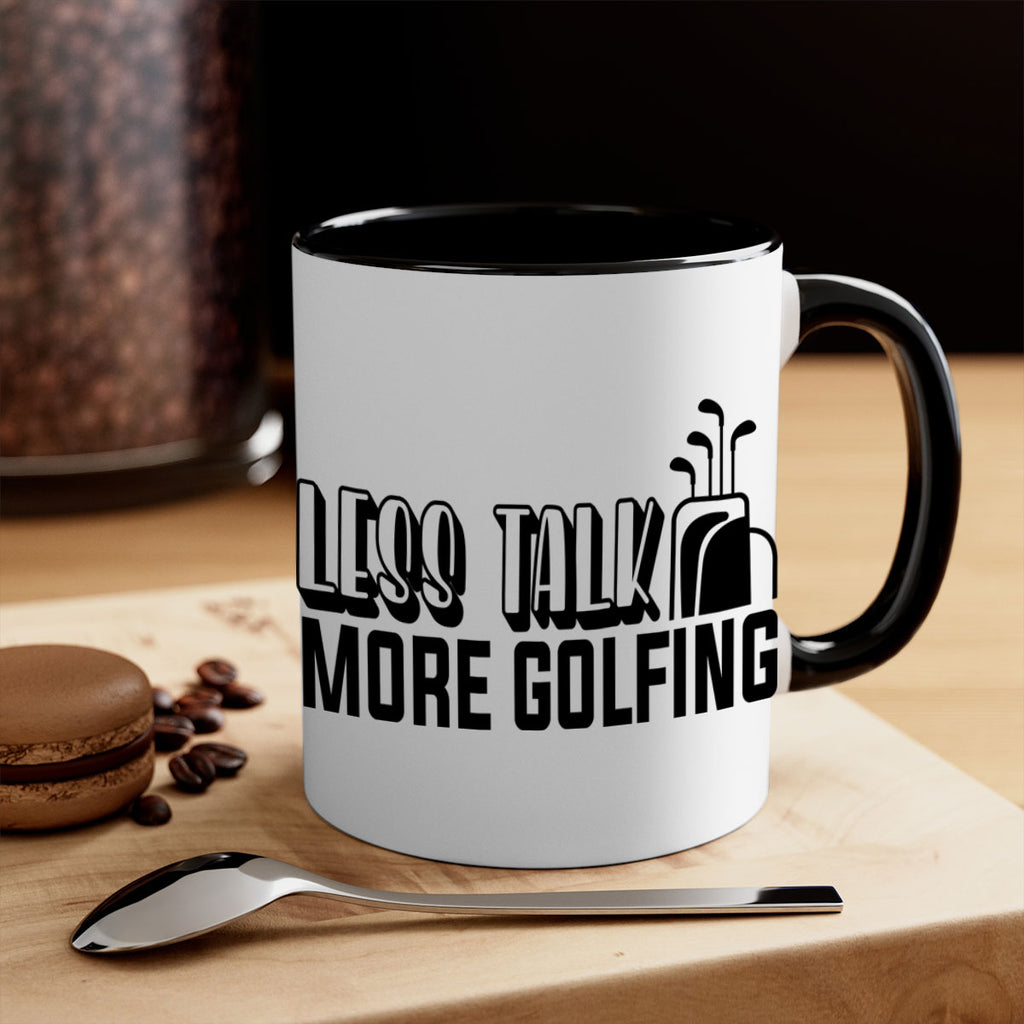 Less talk more golfing 952#- golf-Mug / Coffee Cup