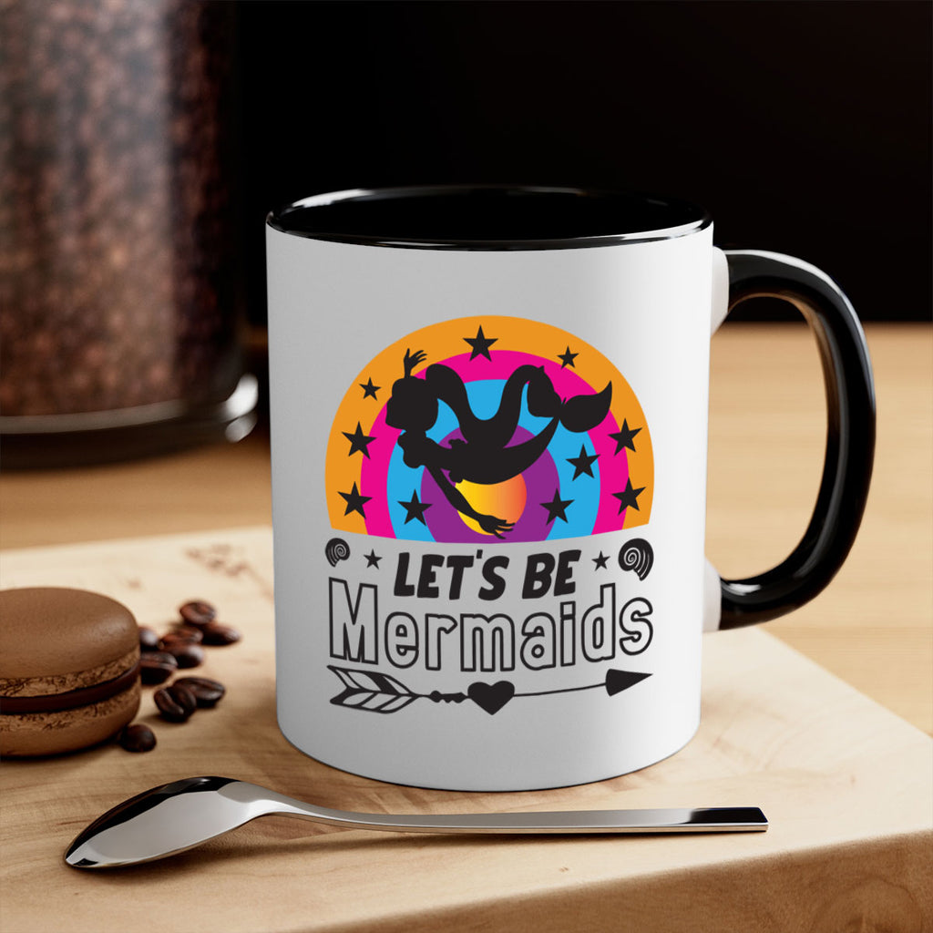 Lets be mermaids 300#- mermaid-Mug / Coffee Cup