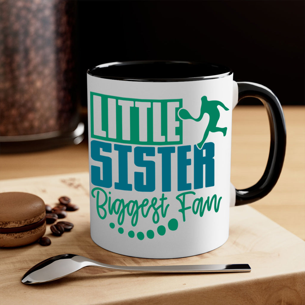 Little Sister Biggest Fan 859#- tennis-Mug / Coffee Cup