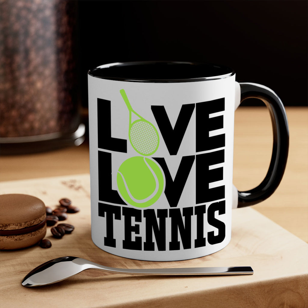 Live Love Tennis 799#- tennis-Mug / Coffee Cup