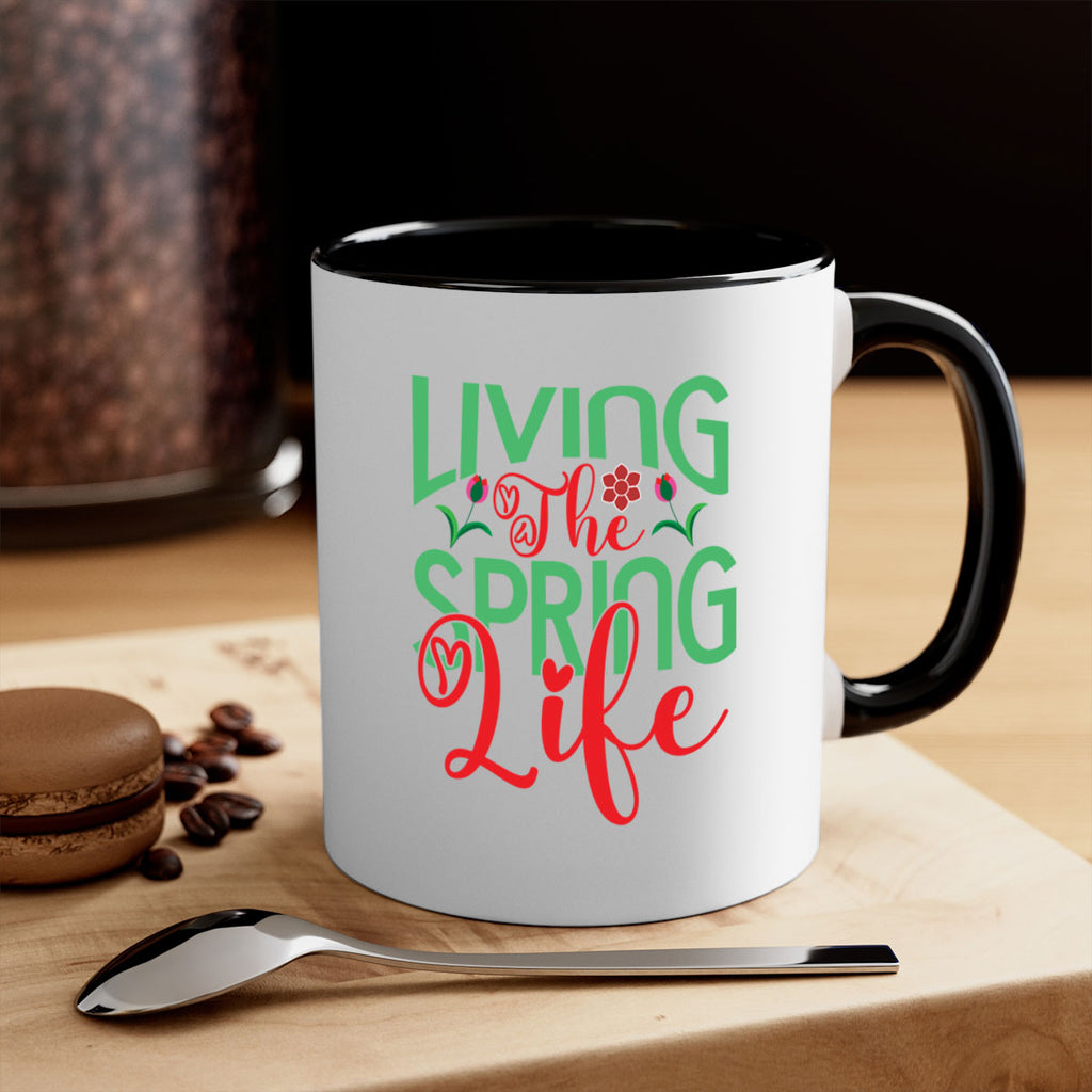 Living The Spring Life 322#- spring-Mug / Coffee Cup