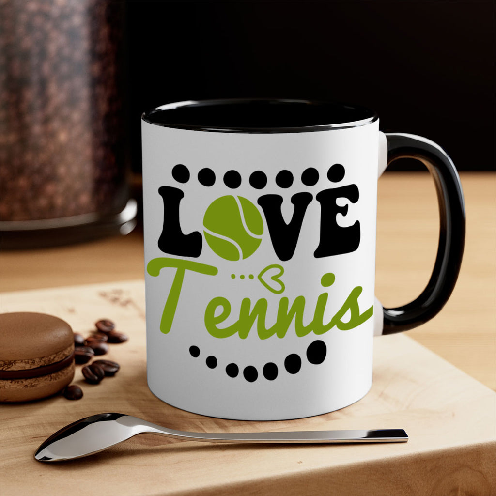 Love Tennis 730#- tennis-Mug / Coffee Cup