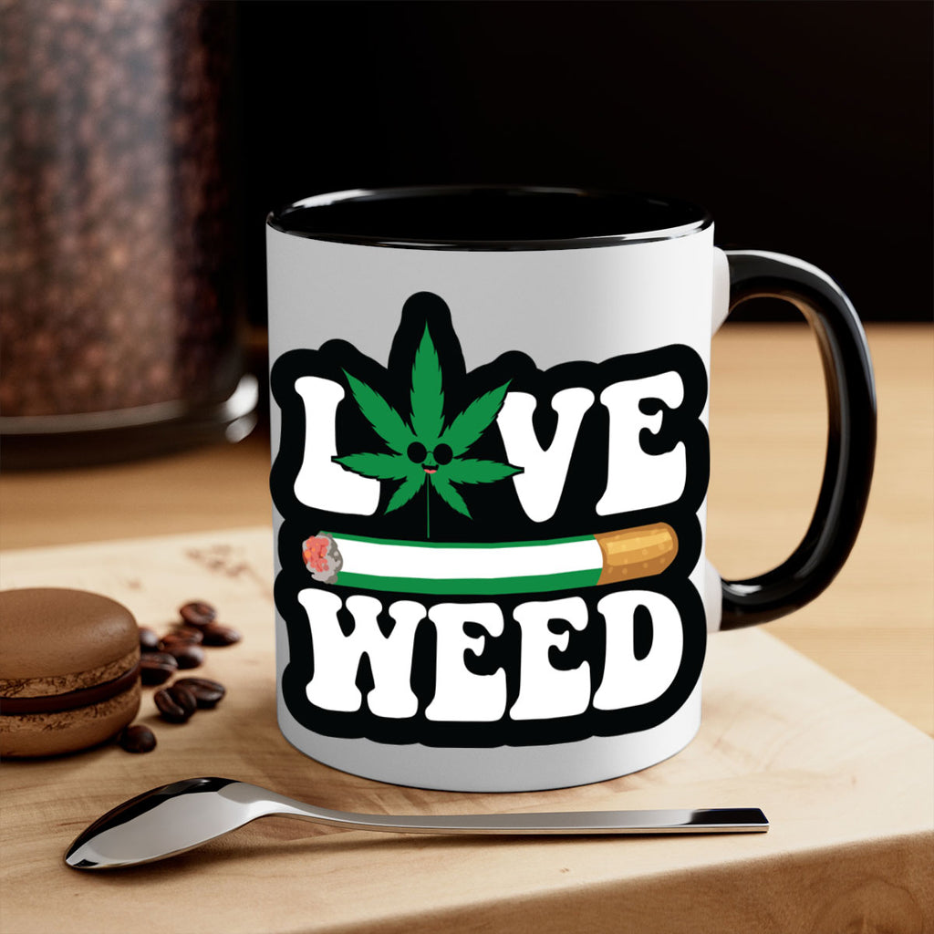 Love weed 194#- marijuana-Mug / Coffee Cup
