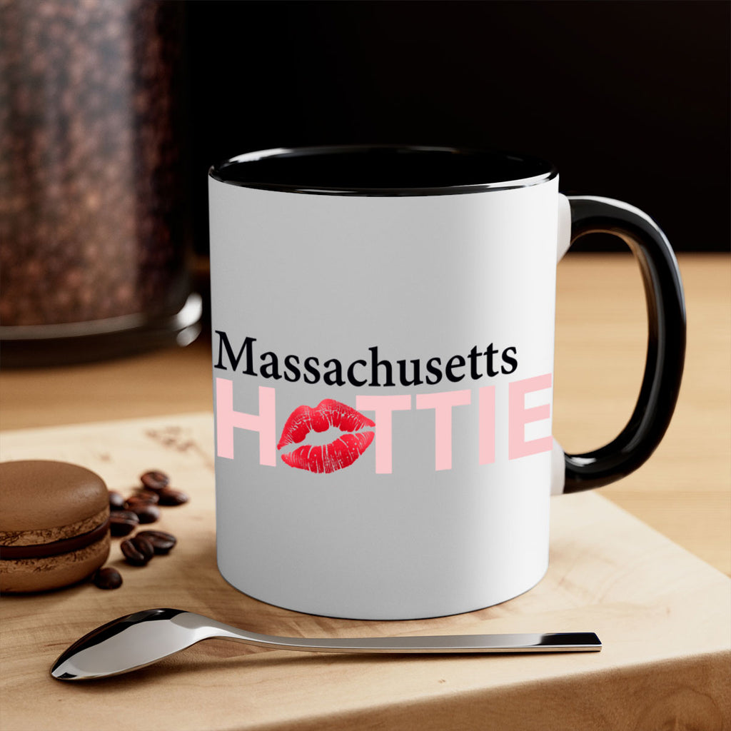 Massachusetts Hottie With Red Lips 21#- Hottie Collection-Mug / Coffee Cup