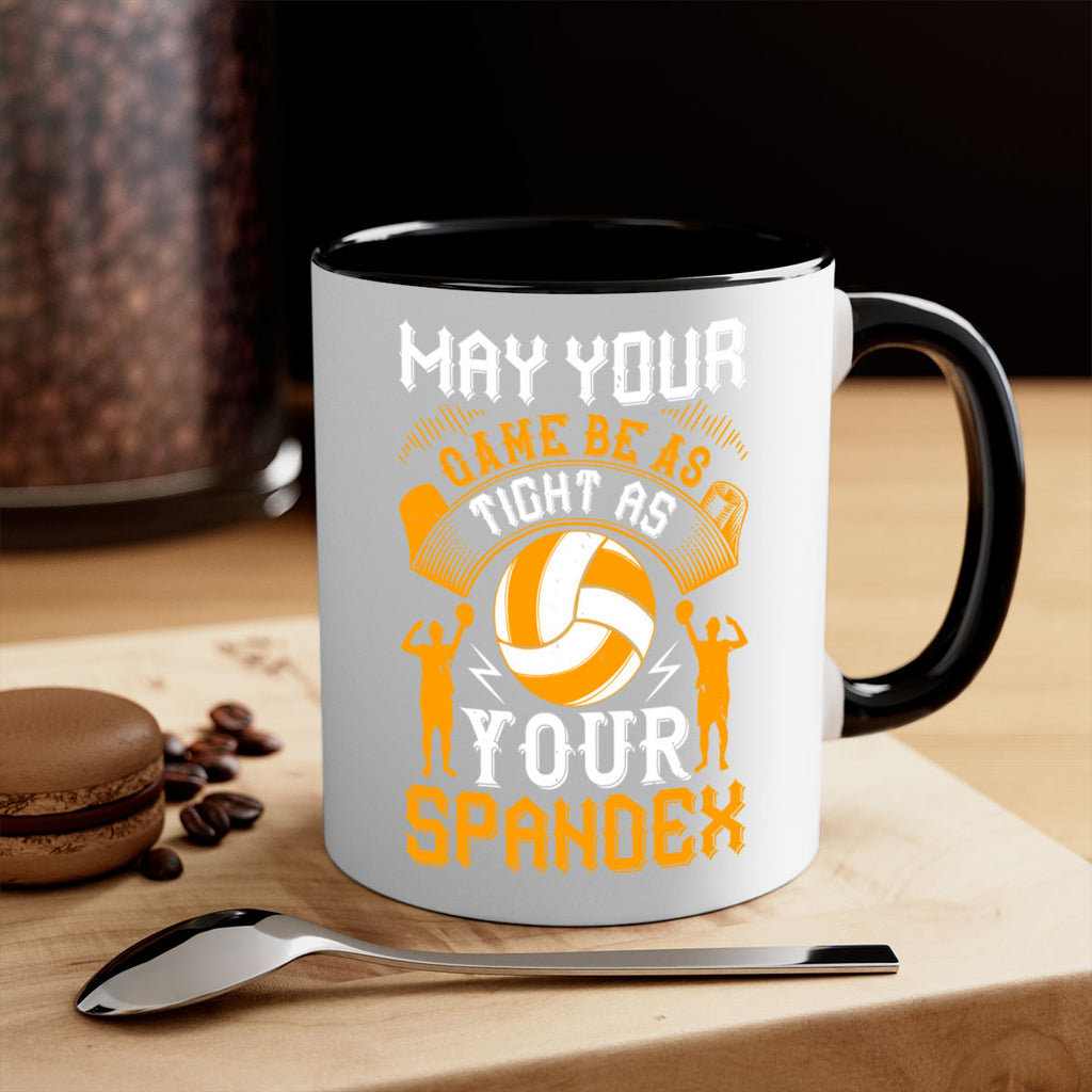 May your game be as tight as your spandex Style 688#- volleyball-Mug / Coffee Cup