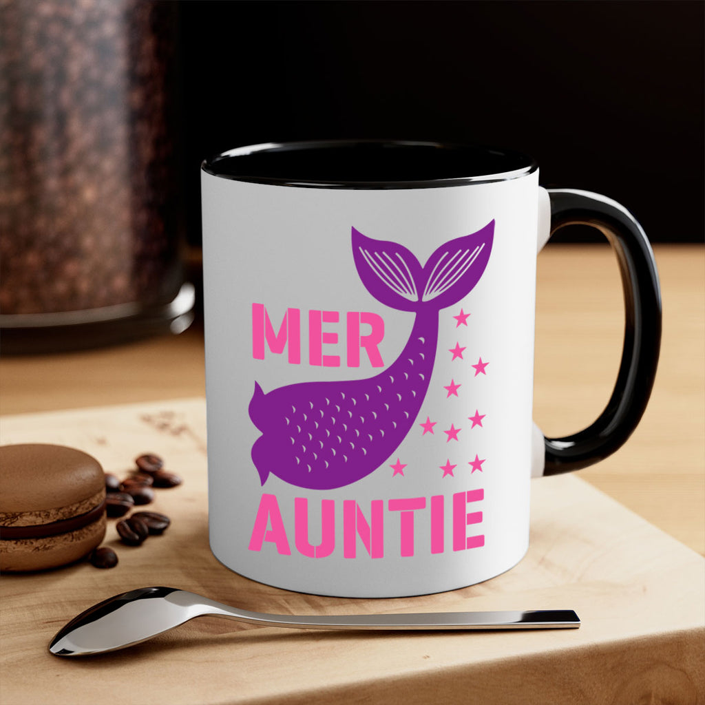 Mer Auntie 320#- mermaid-Mug / Coffee Cup