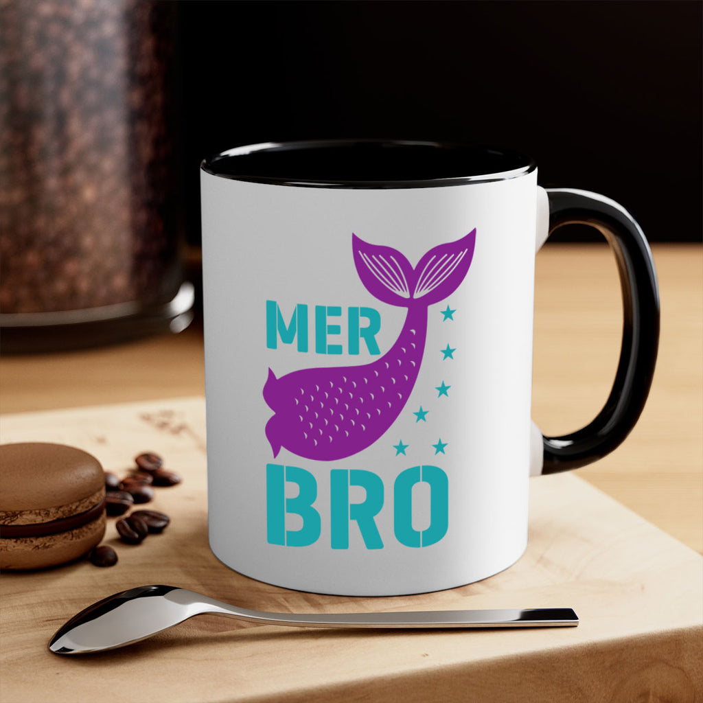 Mer Bro 322#- mermaid-Mug / Coffee Cup