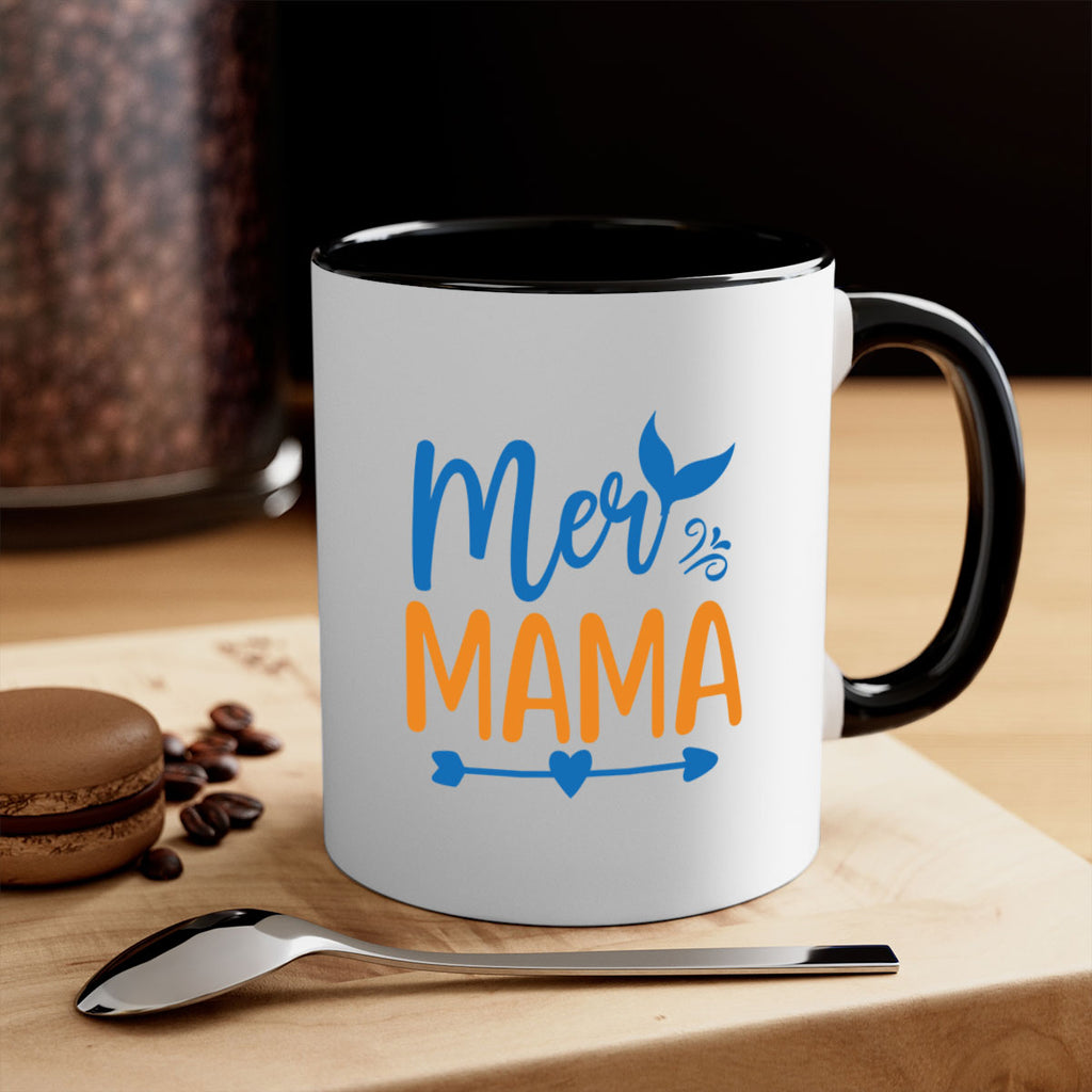 Mer Mama 330#- mermaid-Mug / Coffee Cup