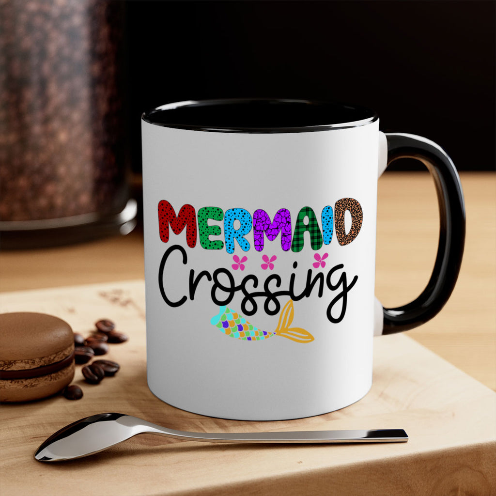 Mermaid Crossing 399#- mermaid-Mug / Coffee Cup