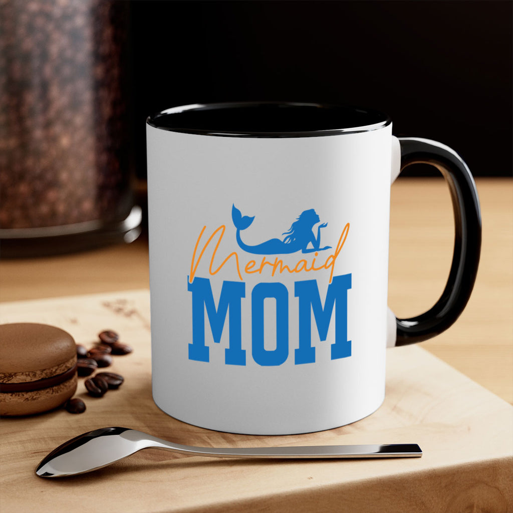 Mermaid Mom 375#- mermaid-Mug / Coffee Cup