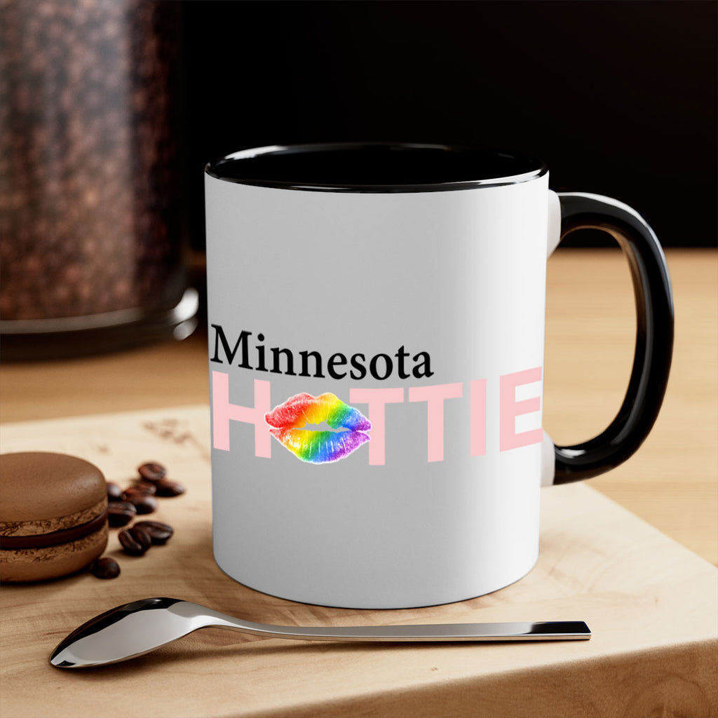 Minnesota Hottie with rainbow lips 23#- Hottie Collection-Mug / Coffee Cup