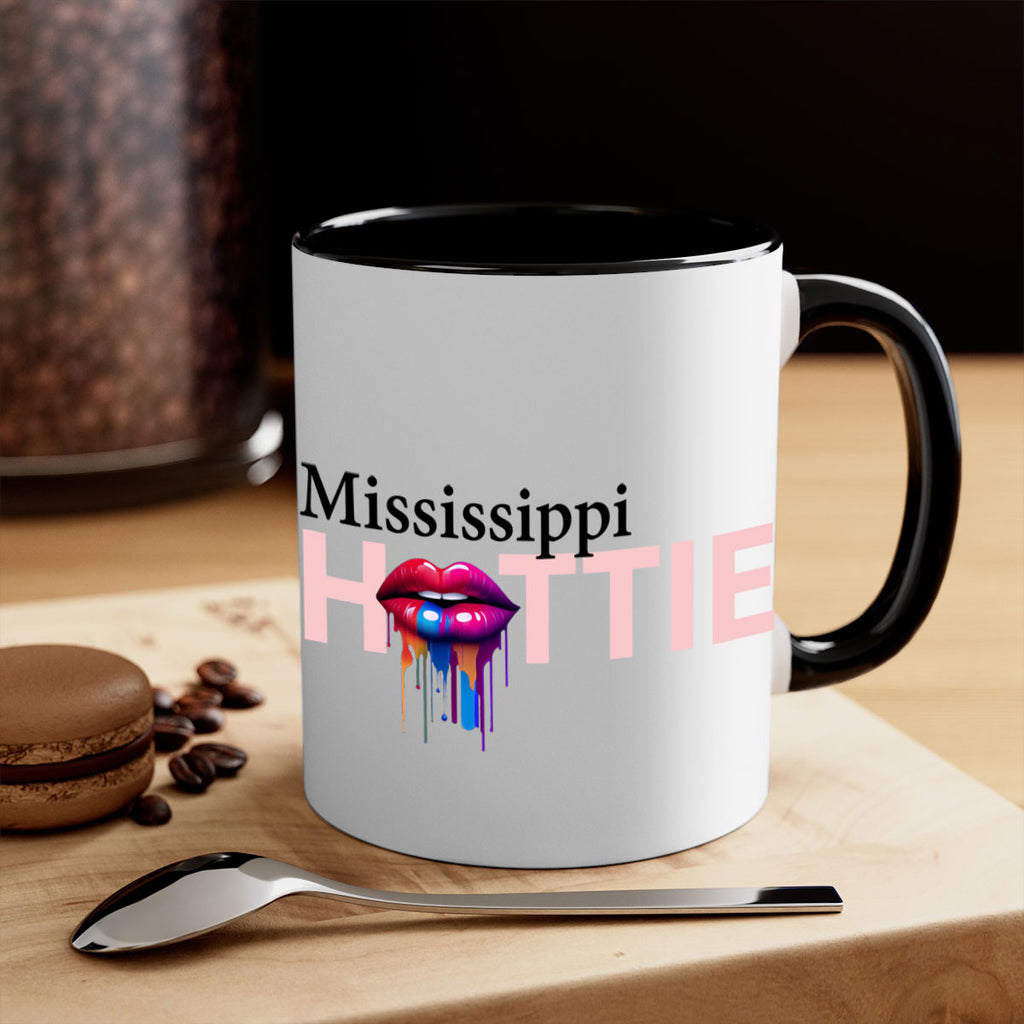 Mississippi Hottie with dripping lips 24#- Hottie Collection-Mug / Coffee Cup