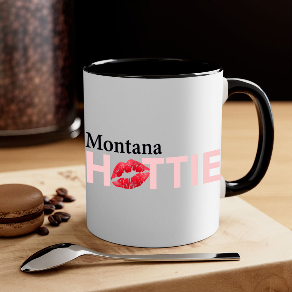 Montana Hottie With Red Lips 26#- Hottie Collection-Mug / Coffee Cup