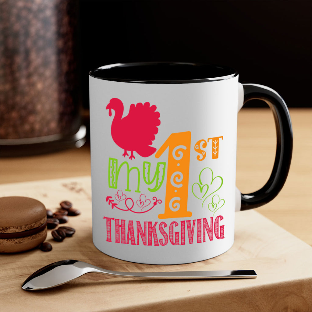 My st Thanksgiving 432#- fall-Mug / Coffee Cup