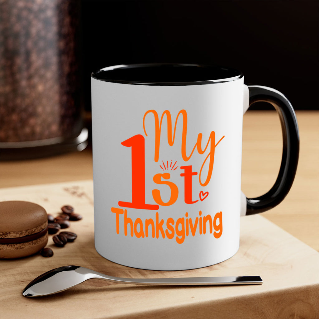 My st Thanksgiving Design 431#- fall-Mug / Coffee Cup