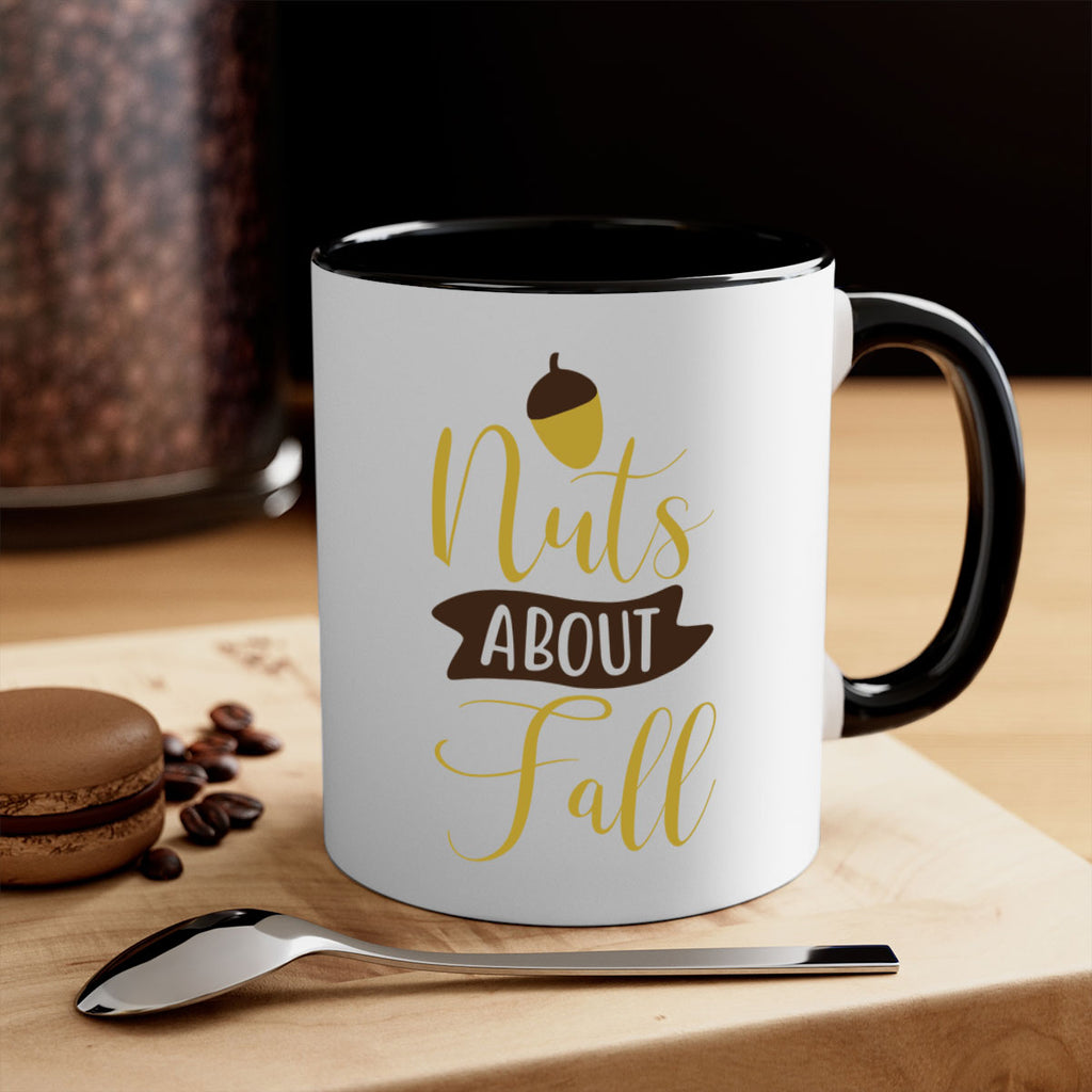 Nuts About Fall 442#- fall-Mug / Coffee Cup