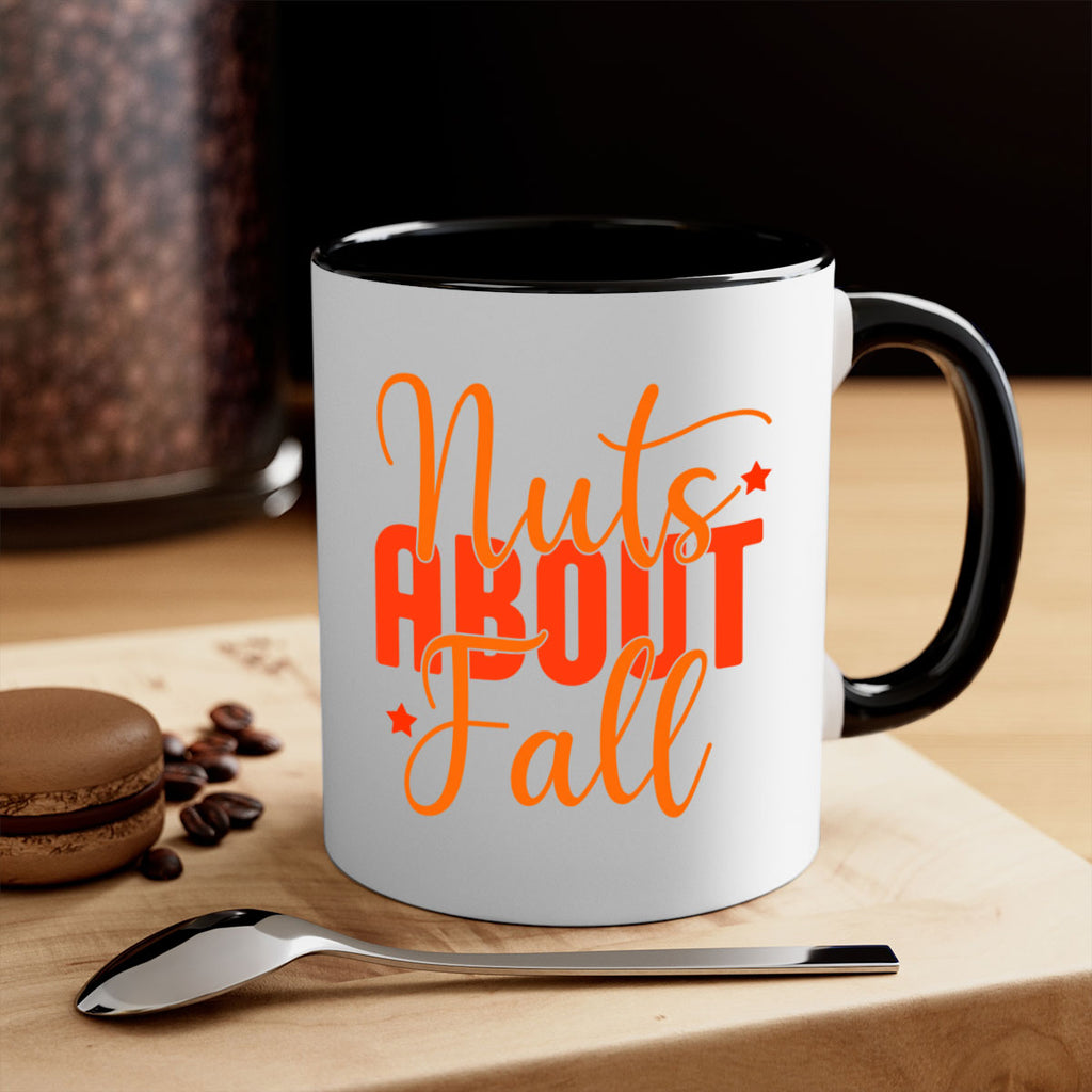 Nuts About Fall Design 444#- fall-Mug / Coffee Cup